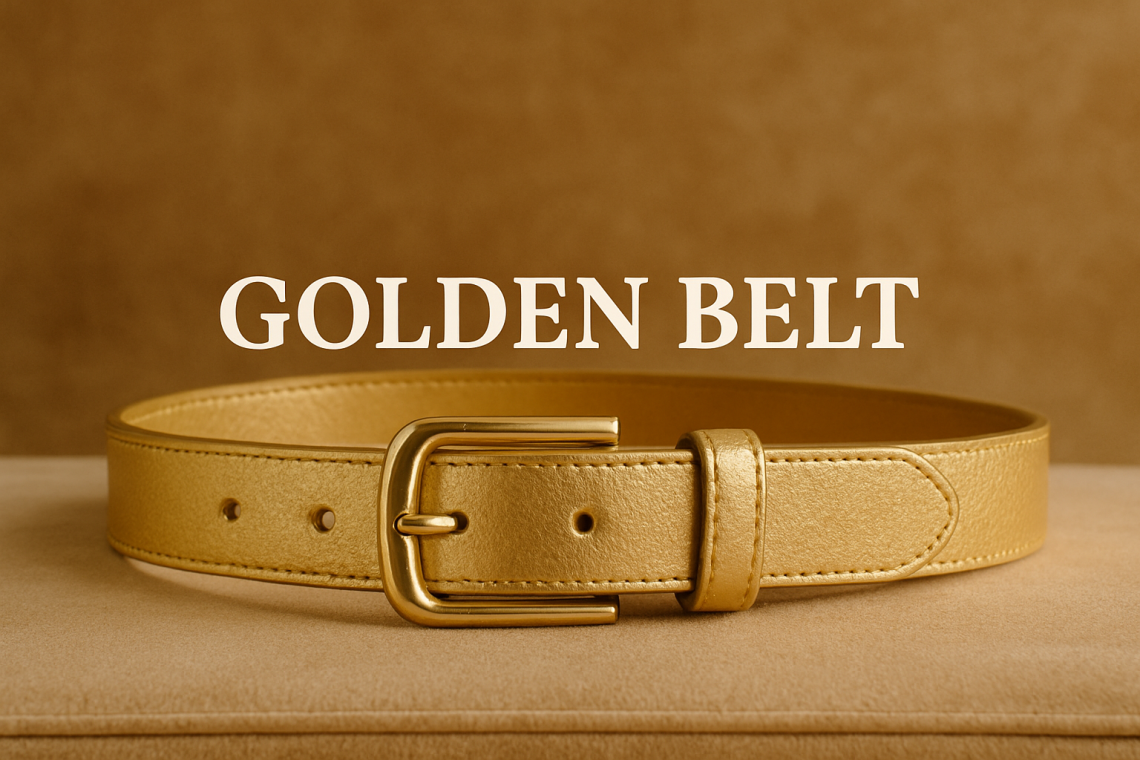 Blowes Clothing's popular men's tan belts